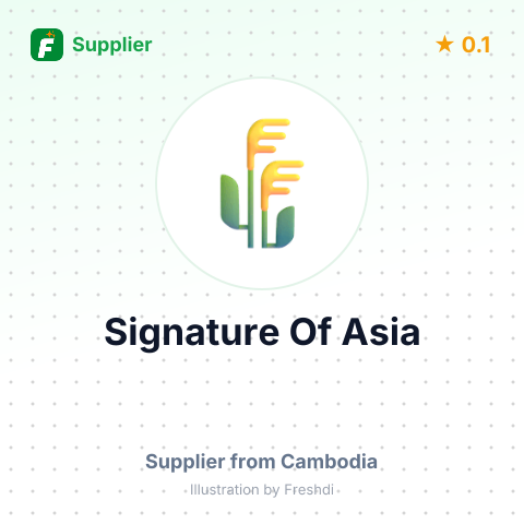 Signature Of Asia  – summary card, no photo uploaded yet