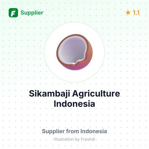 Sikambaji Agriculture Indonesia – summary card, no photo uploaded yet