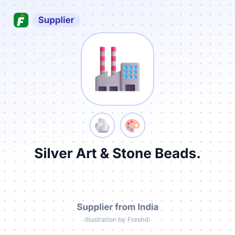 Silver Art & Stone Beads. – summary card, no photo uploaded yet