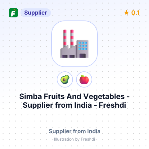 Simba Fruits And Vegetables  – summary card, no photo uploaded yet