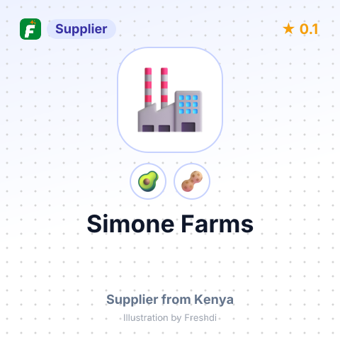 Simone Farms  – summary card, no photo uploaded yet