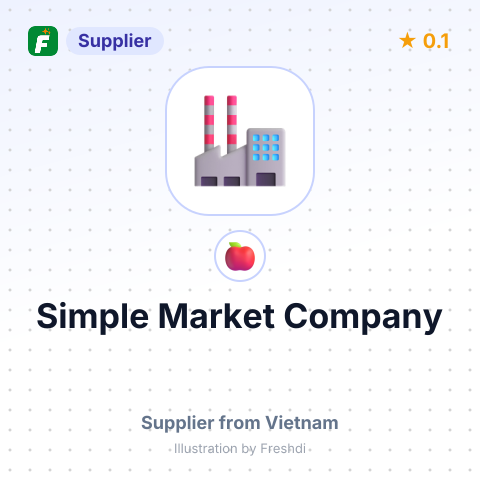Simple Market Company  – summary card, no photo uploaded yet