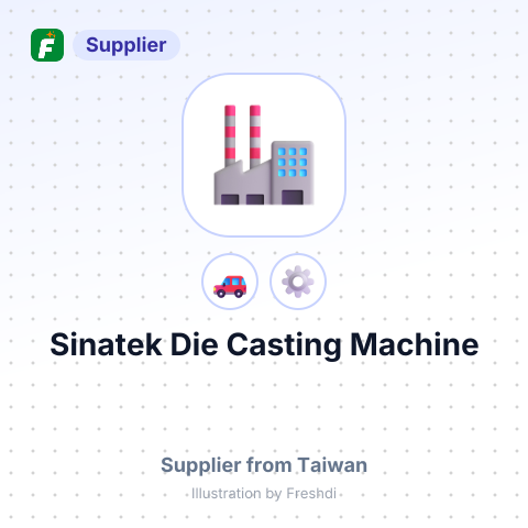 Sinatek Die Casting Machine – summary card, no photo uploaded yet