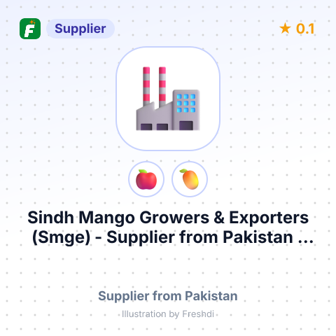 Sindh Mango Growers & Exporters (Smge)  – summary card, no photo uploaded yet