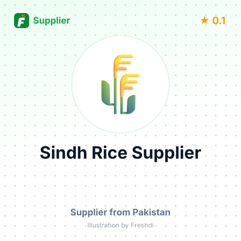 Sindh Rice Supplier  – summary card, no photo uploaded yet