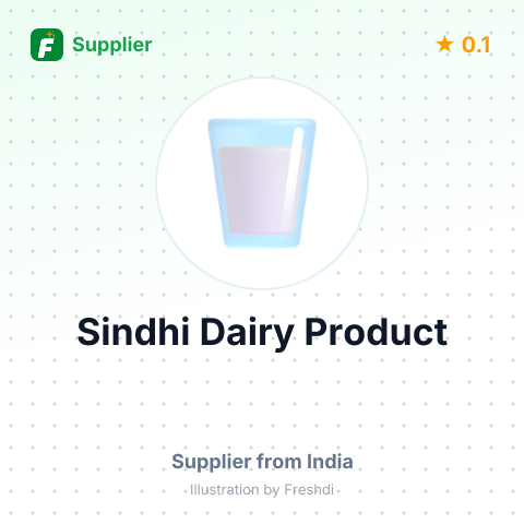 Sindhi Dairy Product  – summary card, no photo uploaded yet