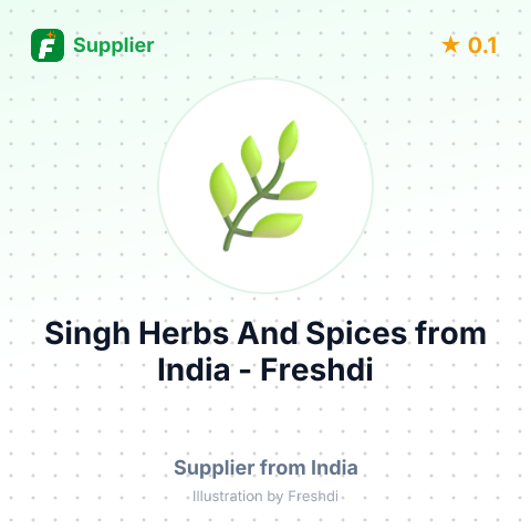 Singh Herbs And Spices  – summary card, no photo uploaded yet