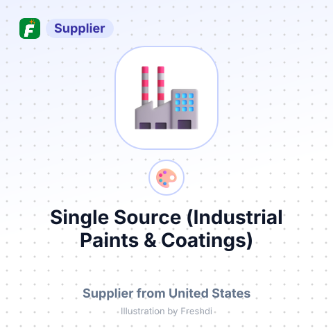 Single Source (Industrial Paints & Coatings)  – summary card, no photo uploaded yet