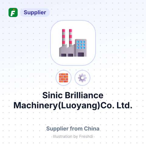 Sinic Brilliance Machinery(Luoyang)Co. Ltd. – summary card, no photo uploaded yet