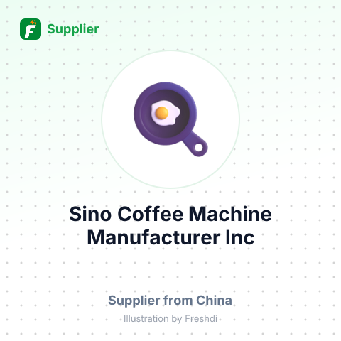 Sino Coffee Machine Manufacturer Inc – summary card, no photo uploaded yet