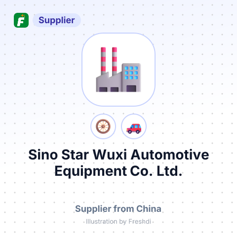 Sino Star Wuxi Automotive Equipment Co., Ltd. – summary card, no photo uploaded yet