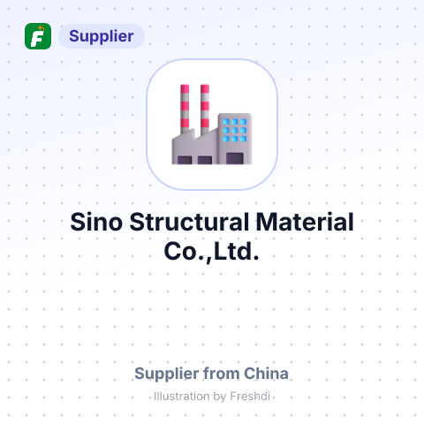 Sino Structural Material Co.,Ltd. – summary card, no photo uploaded yet