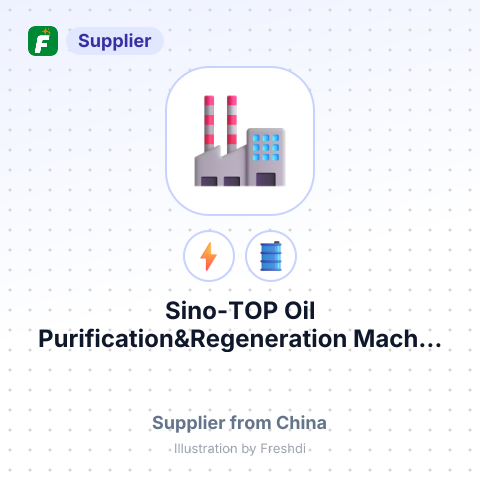 Sino-TOP Oil Purification&Regeneration Mach... – summary card, no photo uploaded yet