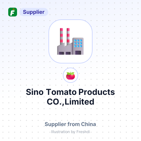 Sino Tomato Products CO.,Limited – summary card, no photo uploaded yet