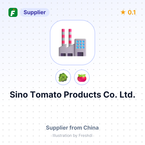 Sino Tomato Products Co., Ltd. – summary card, no photo uploaded yet