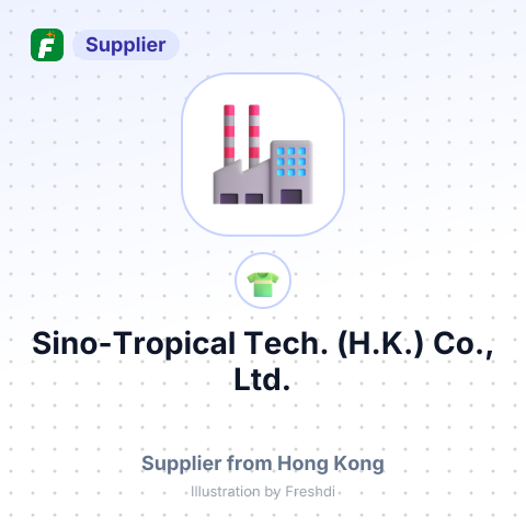 Sino-Tropical Tech. (H.K.) Co., Ltd. – summary card, no photo uploaded yet