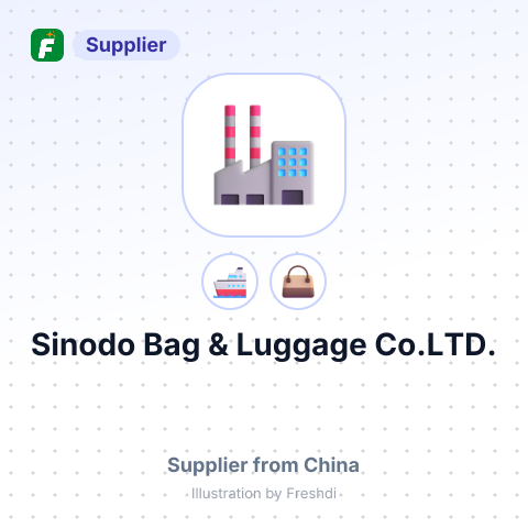 Sinodo Bag & Luggage Co.LTD. – summary card, no photo uploaded yet