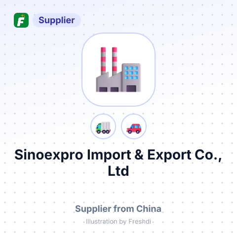 Sinoexpro Import & Export Co., Ltd – summary card, no photo uploaded yet