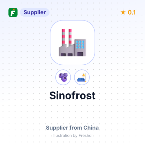 Sinofrost  – summary card, no photo uploaded yet