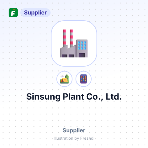 Sinsung Plant Co., Ltd. – summary card, no photo uploaded yet