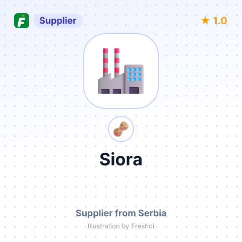 Siora – summary card, no photo uploaded yet