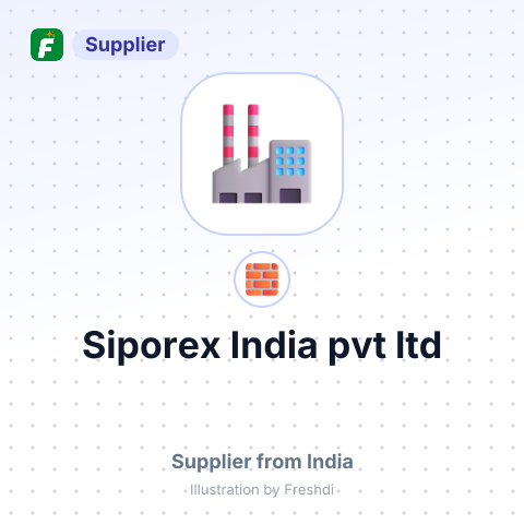 Siporex India pvt ltd – summary card, no photo uploaded yet