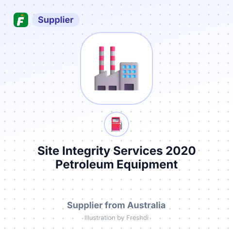 Site Integrity Services 2020 Petroleum Equipment – summary card, no photo uploaded yet