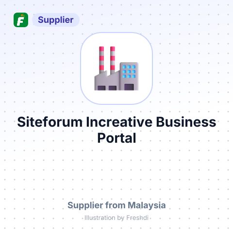 Siteforum Increative Business Portal – summary card, no photo uploaded yet