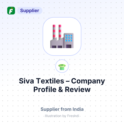Siva Textiles – summary card, no photo uploaded yet
