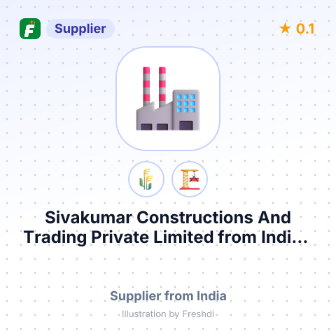 Sivakumar Constructions And Trading Private Limited  – summary card, no photo uploaded yet