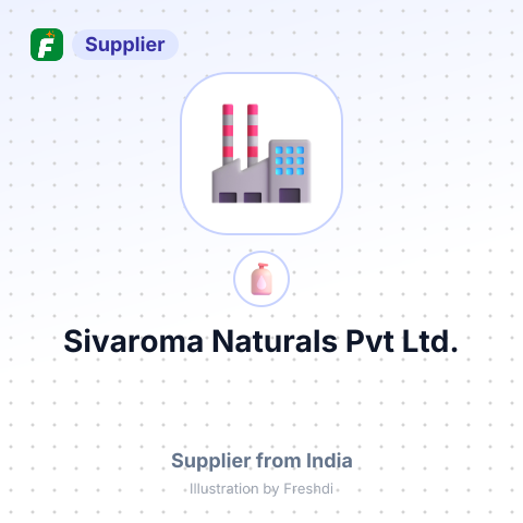 Sivaroma Naturals Pvt Ltd. – summary card, no photo uploaded yet