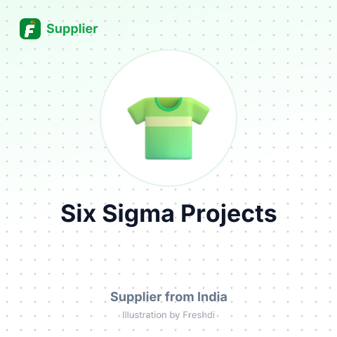 Six Sigma Projects – summary card, no photo uploaded yet