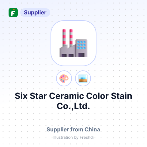 Six Star Ceramic Color Stain Co.,Ltd. – summary card, no photo uploaded yet