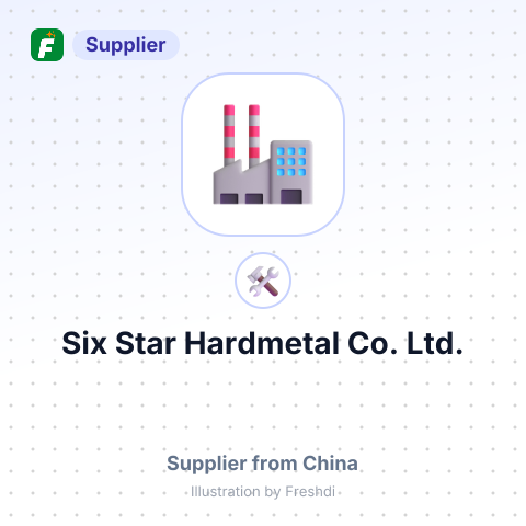 Six Star Hardmetal Co.,Ltd. – summary card, no photo uploaded yet