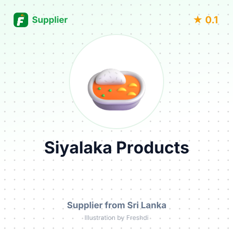Siyalaka Products  – summary card, no photo uploaded yet