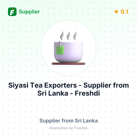 Siyasi Tea Exporters  – summary card, no photo uploaded yet