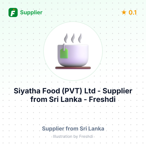 Siyatha Food (PVT) Ltd  – summary card, no photo uploaded yet