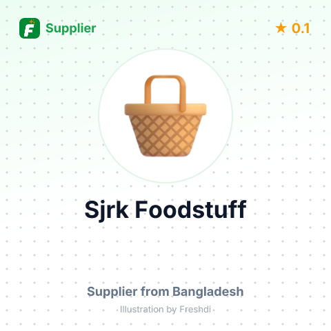 Sjrk Foodstuff – summary card, no photo uploaded yet