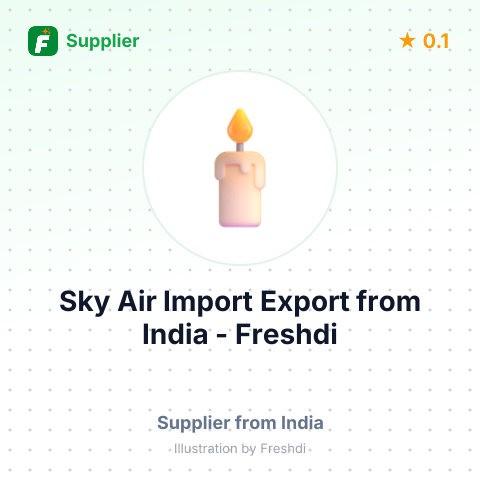 Sky Air Import Export  – summary card, no photo uploaded yet
