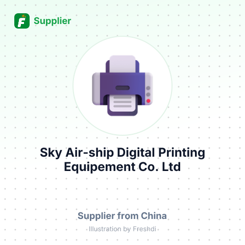 Sky Air-ship Digital Printing Equipement Co., Ltd – summary card, no photo uploaded yet