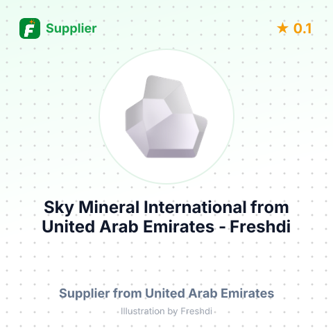 Sky Mineral International  – summary card, no photo uploaded yet