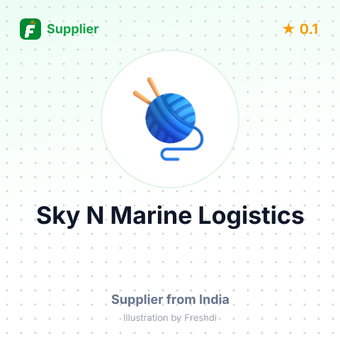 Sky N Marine Logistics  – summary card, no photo uploaded yet