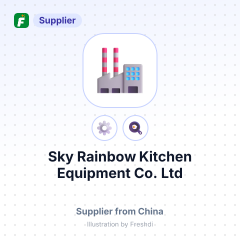Sky Rainbow Kitchen Equipment Co., Ltd – summary card, no photo uploaded yet
