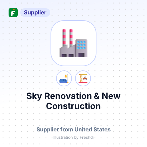 Sky Renovation & New Construction – summary card, no photo uploaded yet