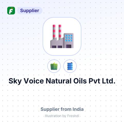 Sky Voice Natural Oils Pvt Ltd. – summary card, no photo uploaded yet