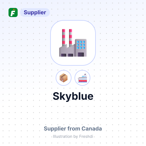 Skyblue – summary card, no photo uploaded yet