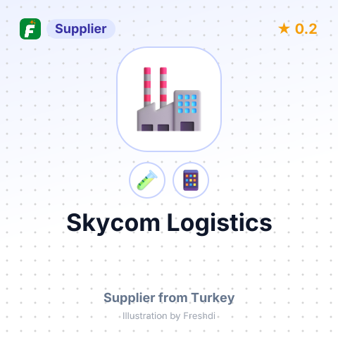 Skycom Logistics – summary card, no photo uploaded yet