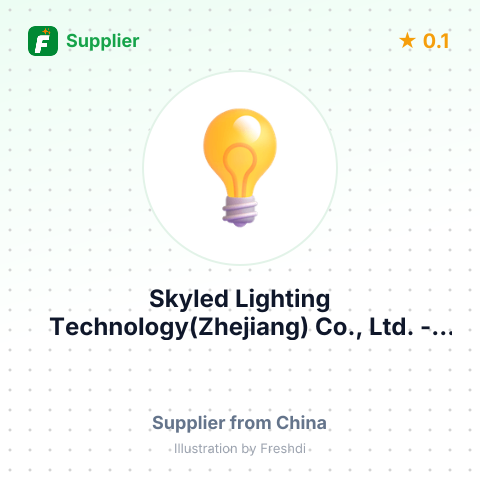 Skyled Lighting Technology(Zhejiang) Co., Ltd.  – summary card, no photo uploaded yet