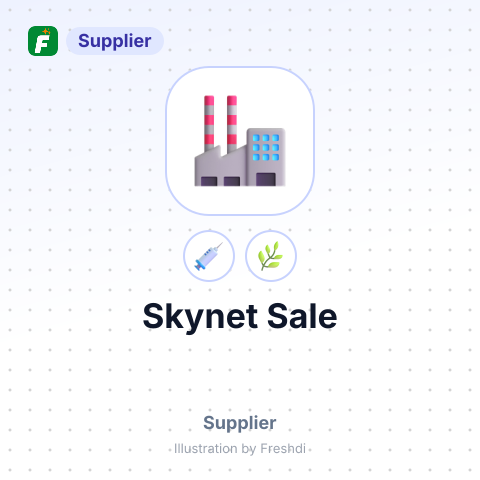 Skynet Sale – summary card, no photo uploaded yet