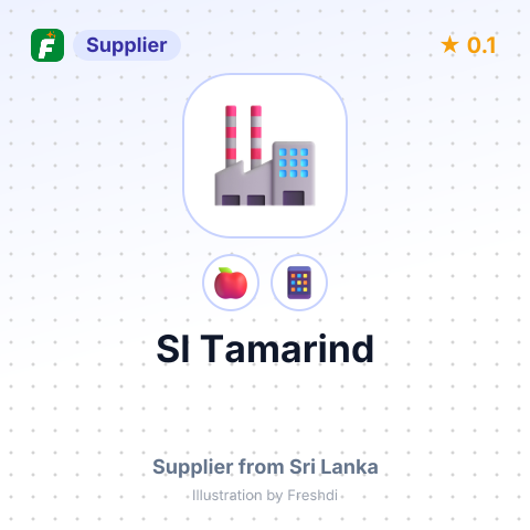 Sl Tamarind  – summary card, no photo uploaded yet